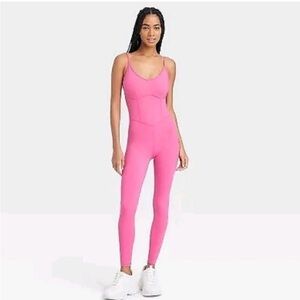 Women's Corset Bodysuit - JoyLab
Wine pink new